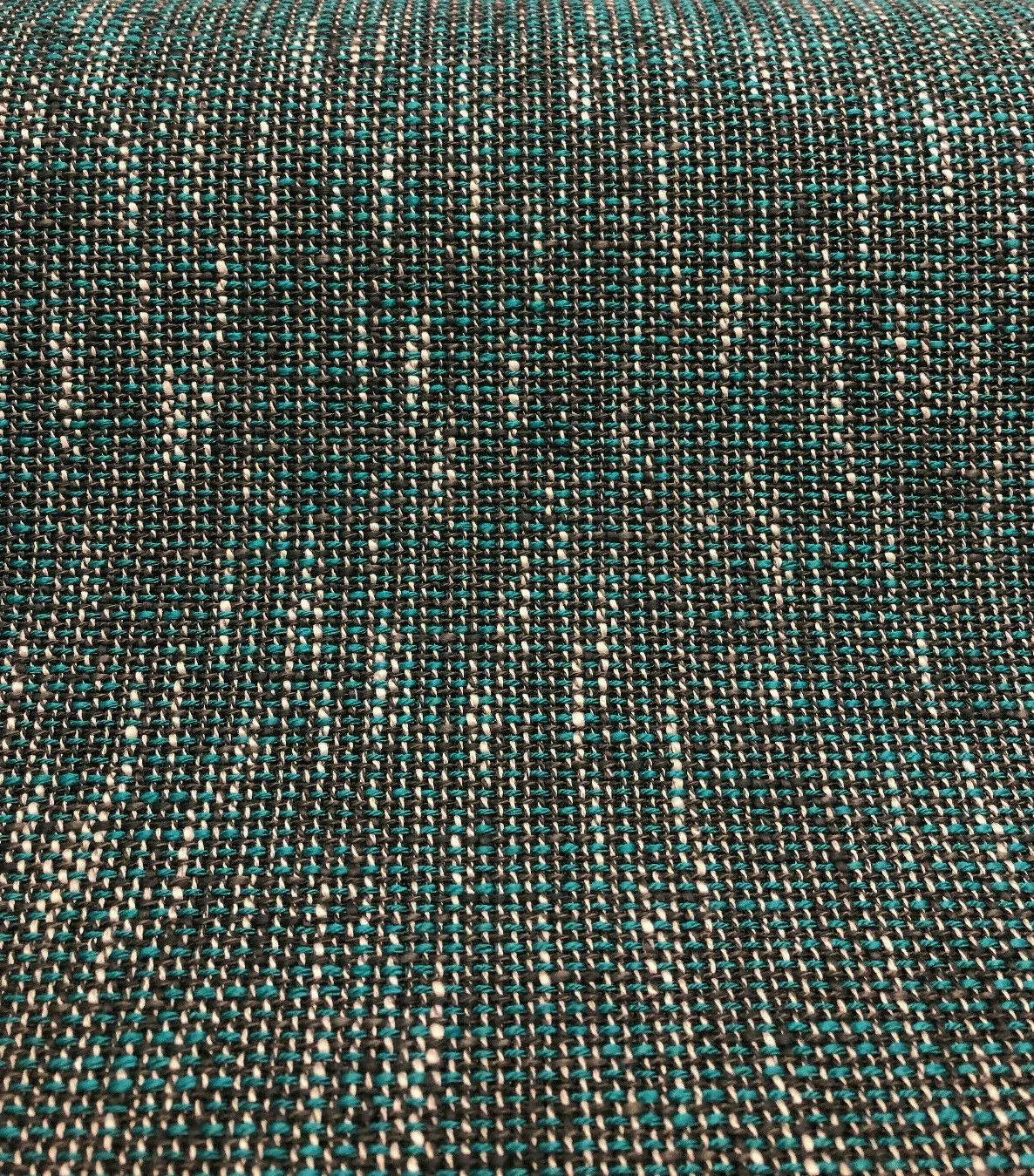 P Kaufmann Port Of Spain Teal Tweed Upholstery Fabric By The Yard