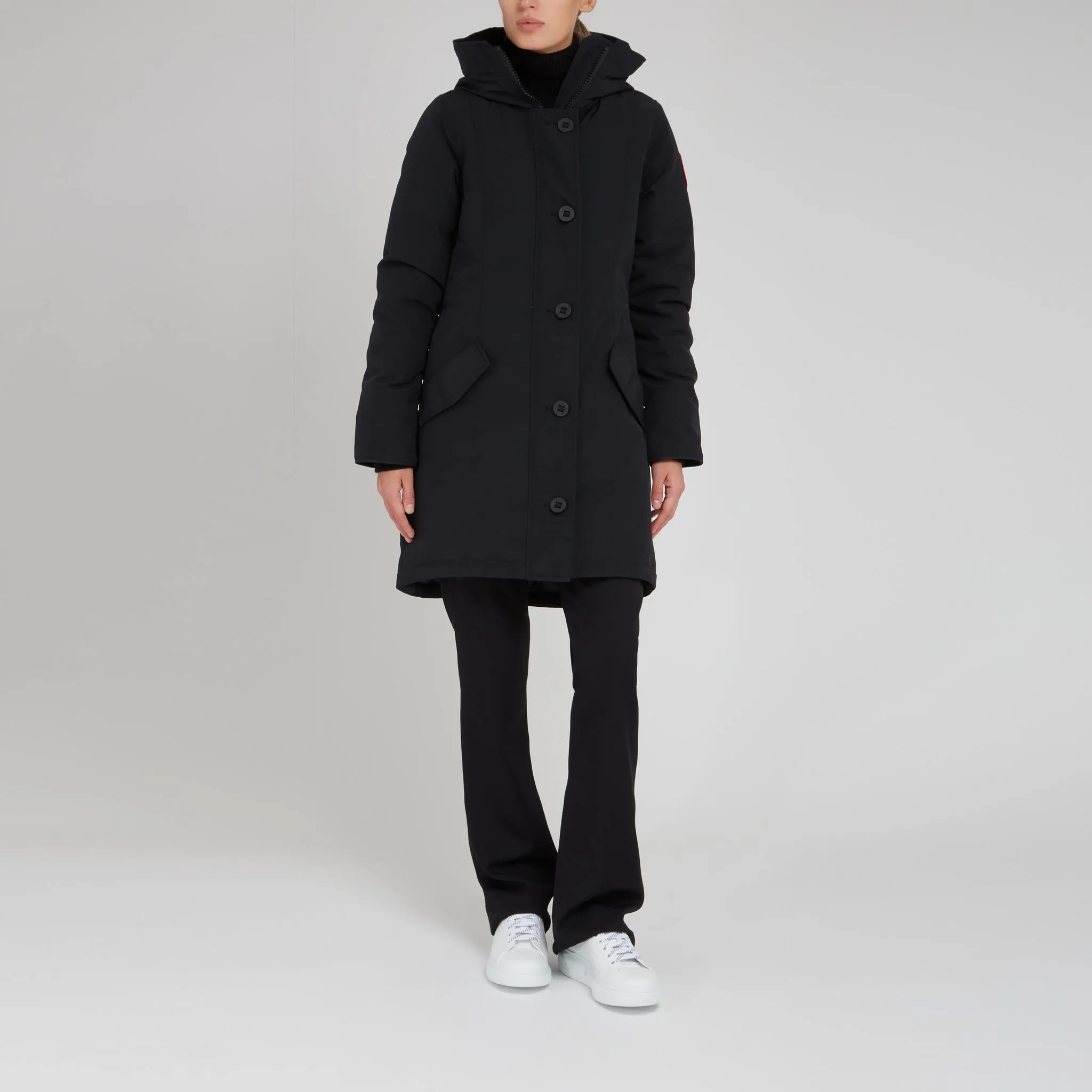 Parka "Rossclair" in tessuto nero