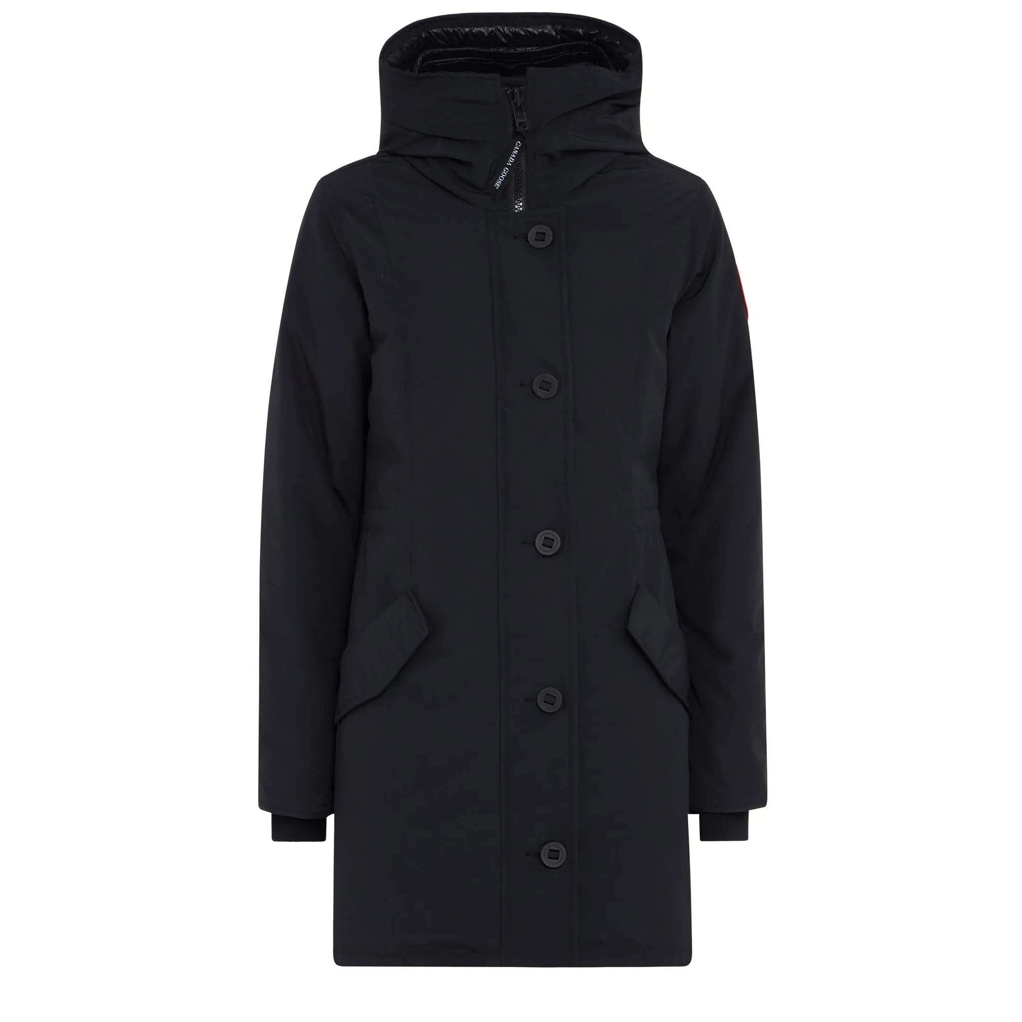 Parka "Rossclair" in tessuto nero