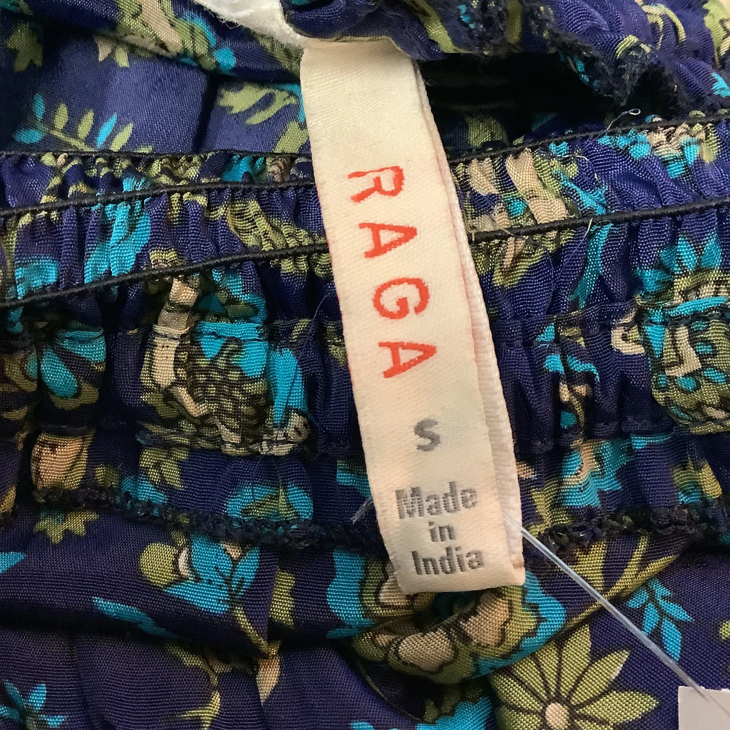 Raga Women's Romper Blur Floral 3/4 Length Sleeve Size: S