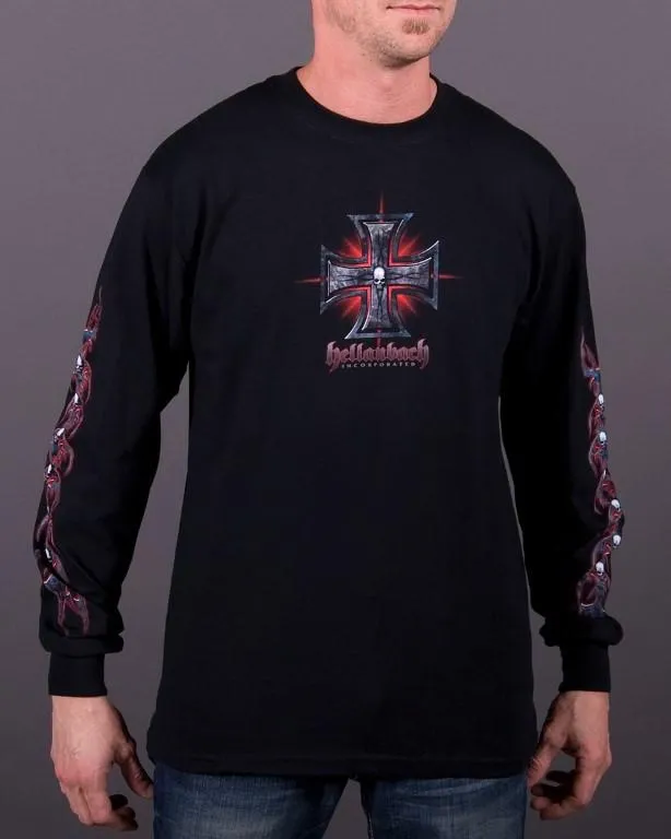 Red Tribal Glow Long Sleeve