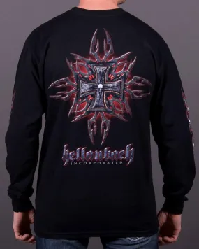 Red Tribal Glow Long Sleeve