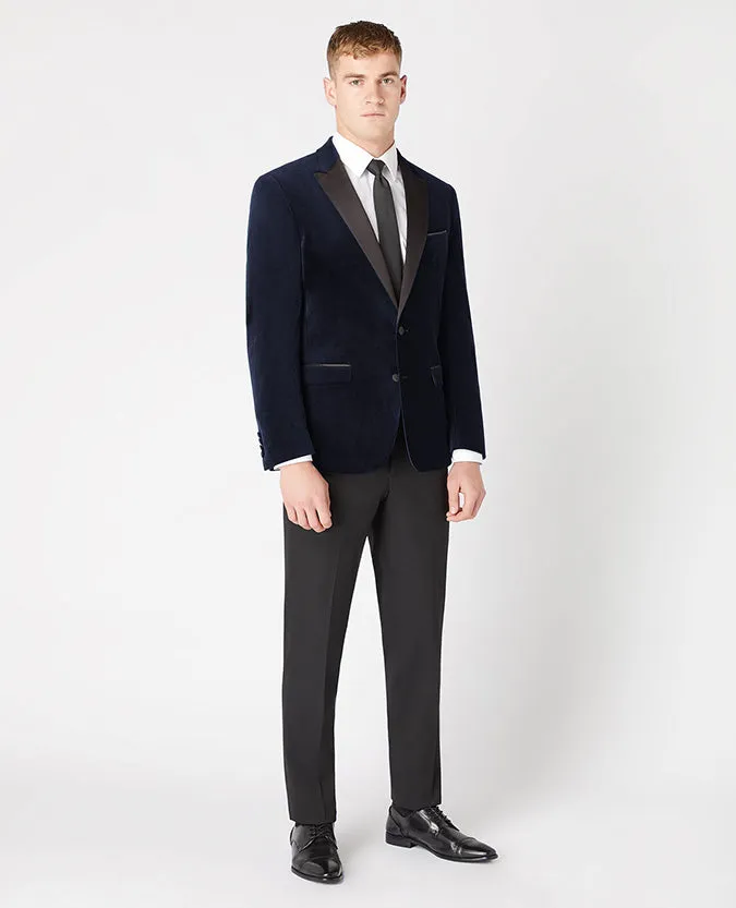 Remus Uomo Monti Slim Fit Tuxedo Jacket - Navy