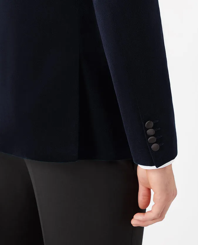 Remus Uomo Monti Slim Fit Tuxedo Jacket - Navy