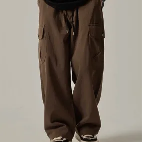 Retro Men's American Style Loose Casual Pants