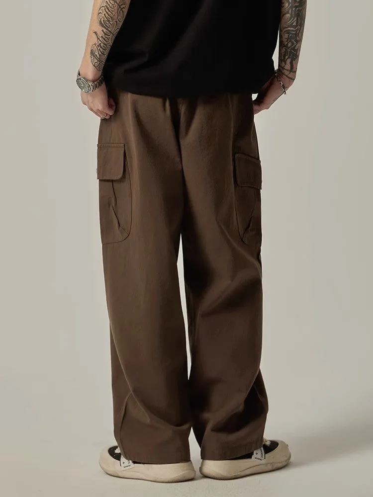 Retro Men's American Style Loose Casual Pants