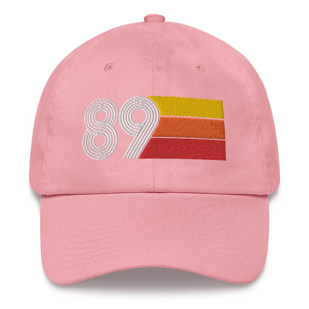 Retro Tri-Line 1989 Baseball Dad Hat