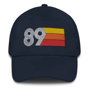 Retro Tri-Line 1989 Baseball Dad Hat