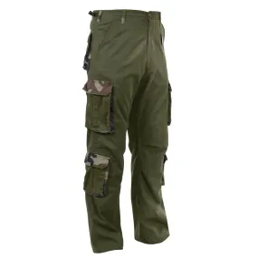 Rothco Mens Vintage Camo Accent Paratrooper Fatigue Pants