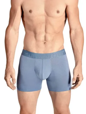Rounderbum Enhancing & Reshaping Boxer Brief with Padded Bum and Pouch, Light Blue