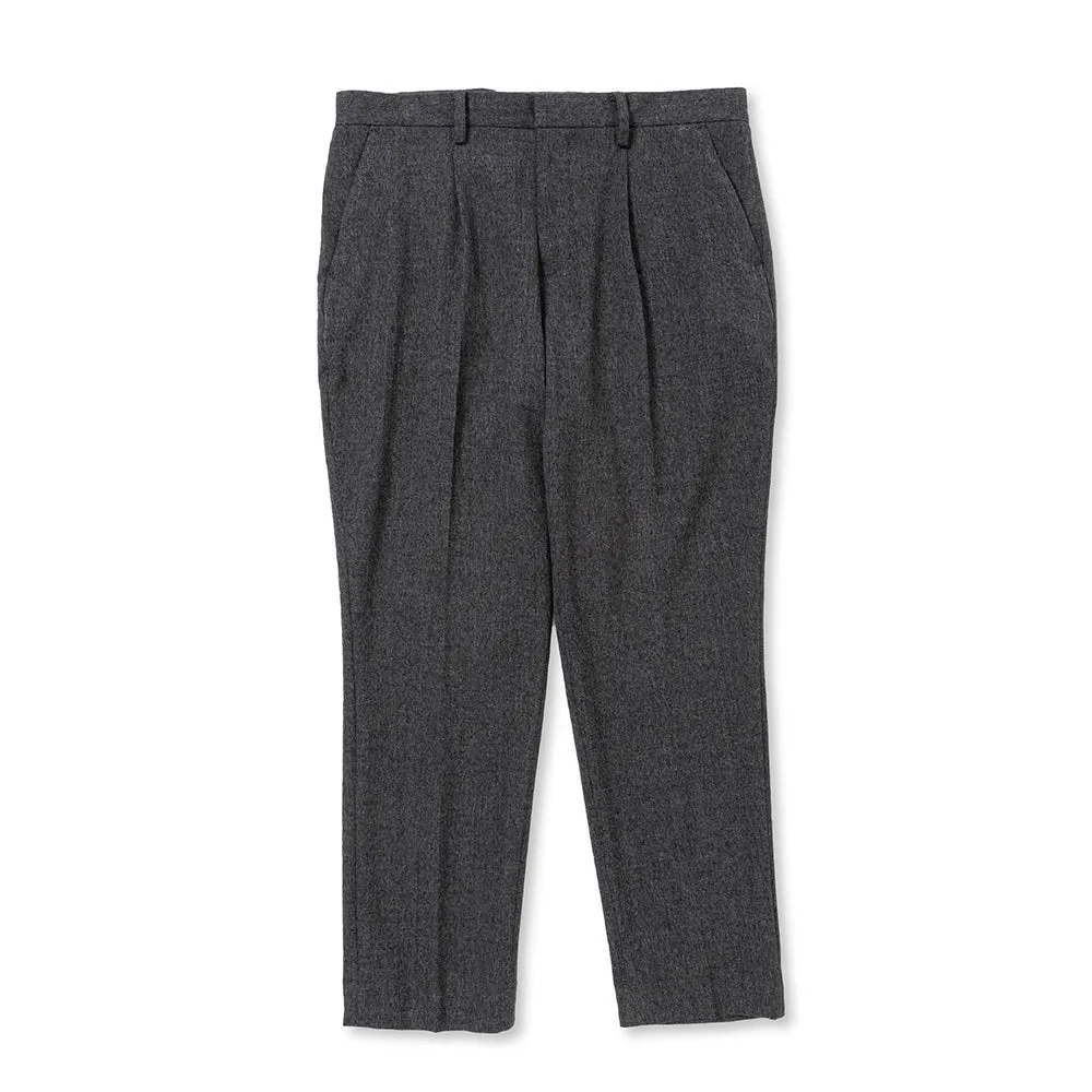 R/P STRECTH TWEED TYPE TAPERED SLACKS