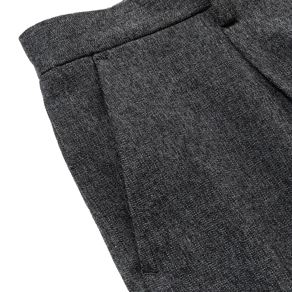 R/P STRECTH TWEED TYPE TAPERED SLACKS