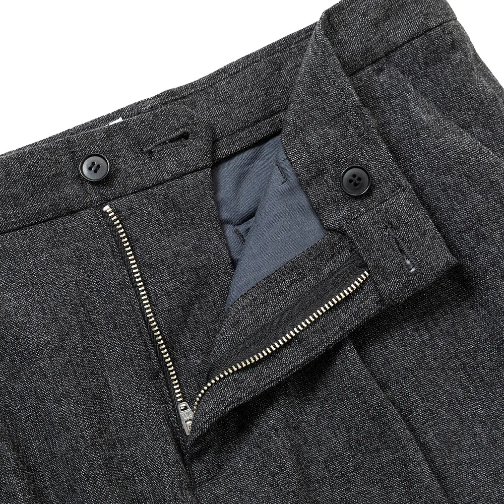 R/P STRECTH TWEED TYPE TAPERED SLACKS
