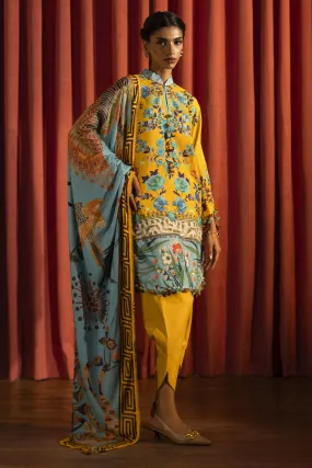 Sana Safinaz - M243-022B-3DB - 3 Piece - Unstitch