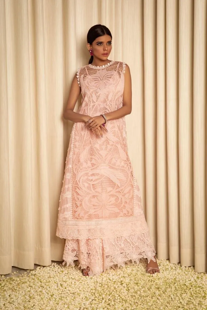 Sanam Chaudhri - Pink Organza 2 Piece