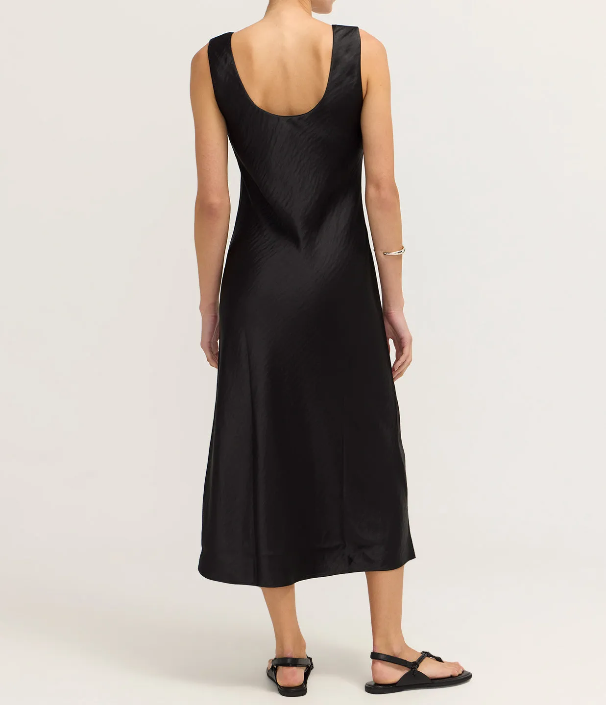 Sasumma Slip Dress in Black