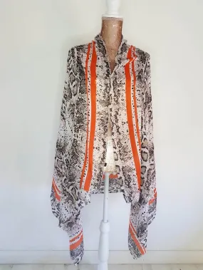 Scarf animal print
