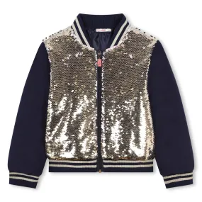 Sequin Bomber Jacket