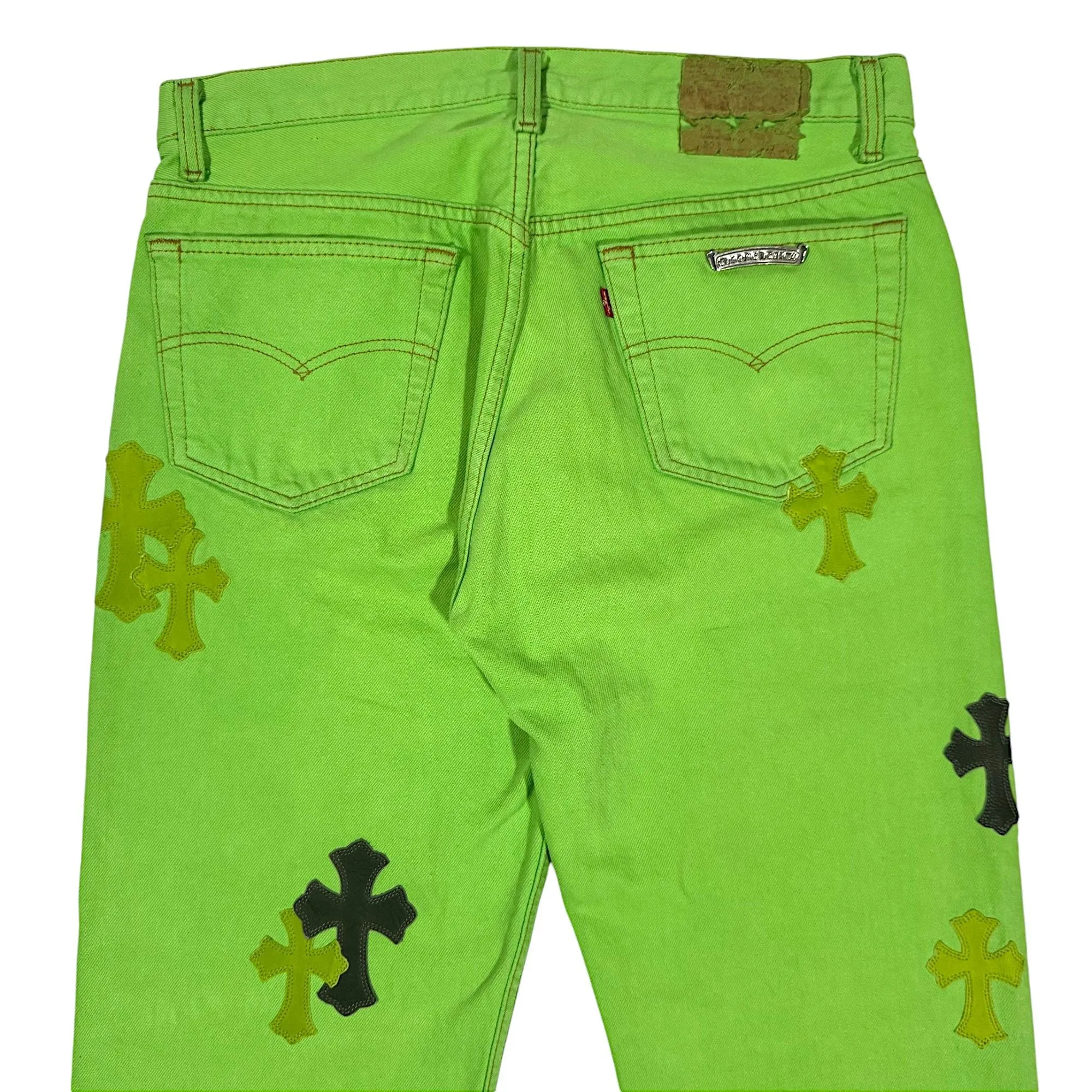 Sex Records Green Cross Patch Levi's Jeans