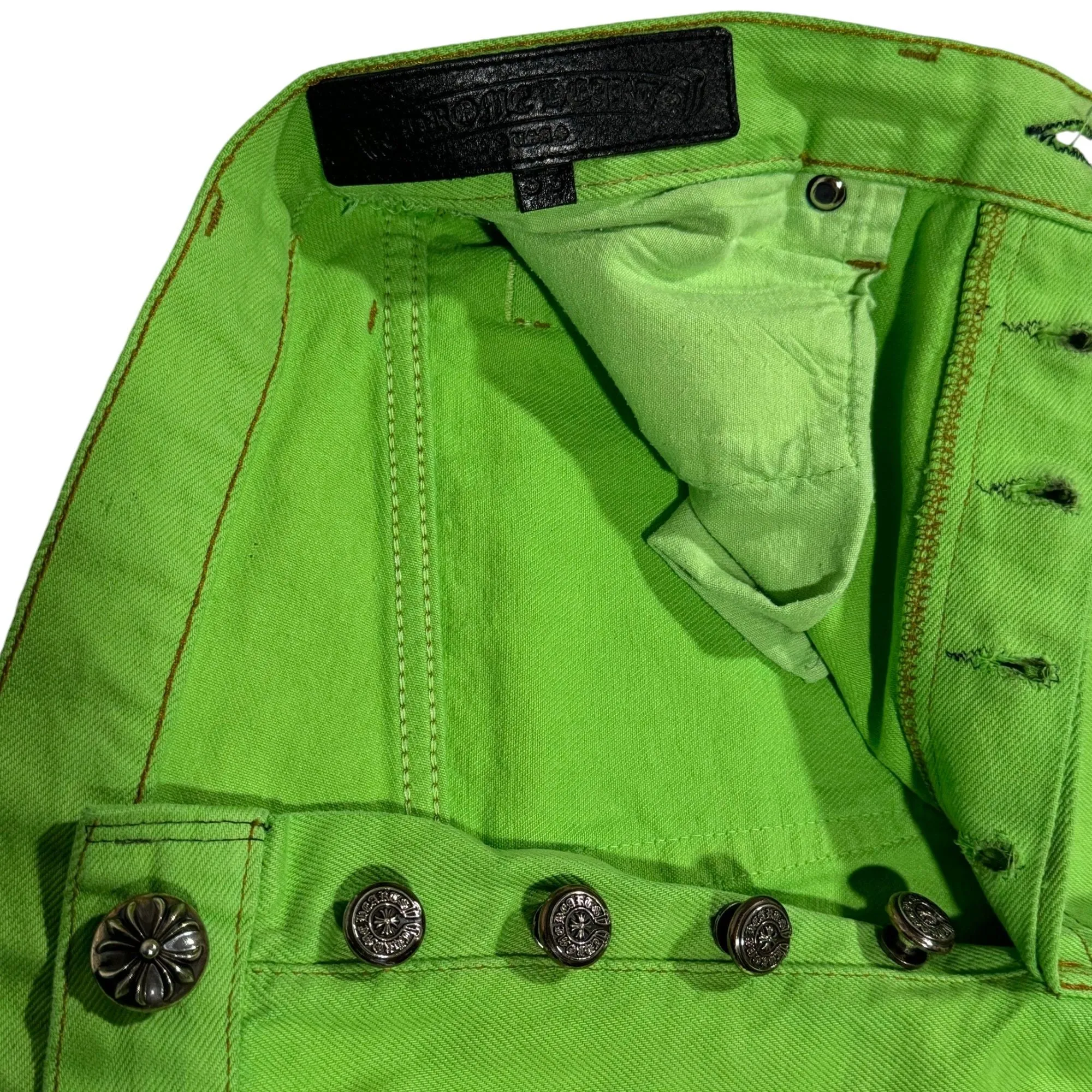 Sex Records Green Cross Patch Levi's Jeans