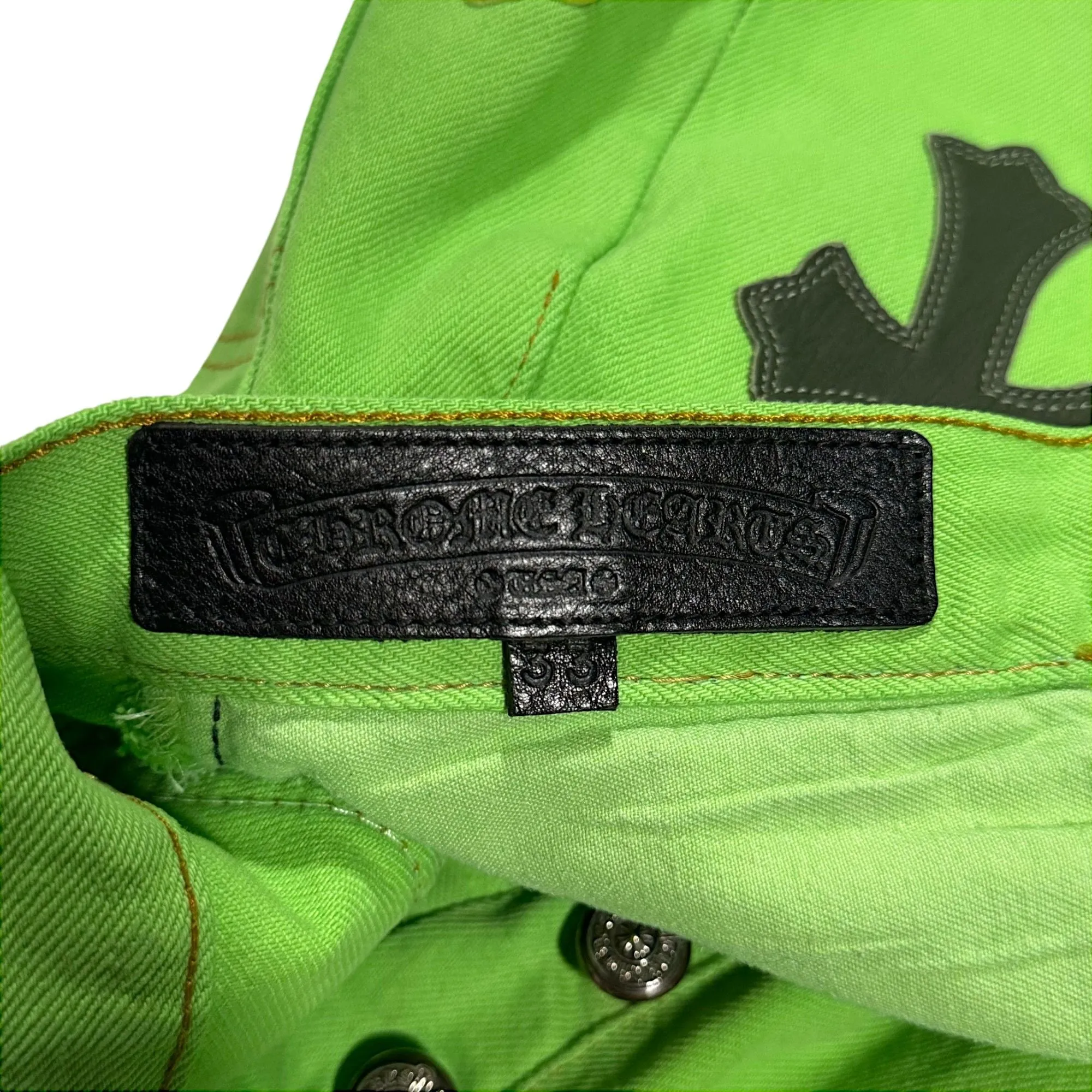 Sex Records Green Cross Patch Levi's Jeans