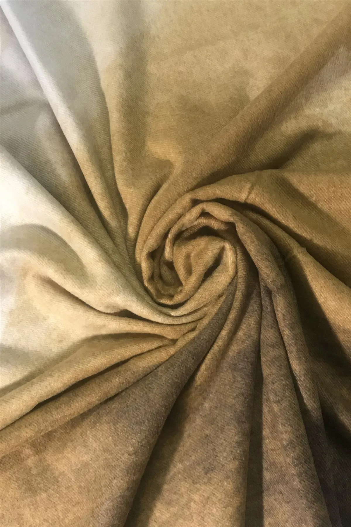 Soft Geo Print Wool Scarf