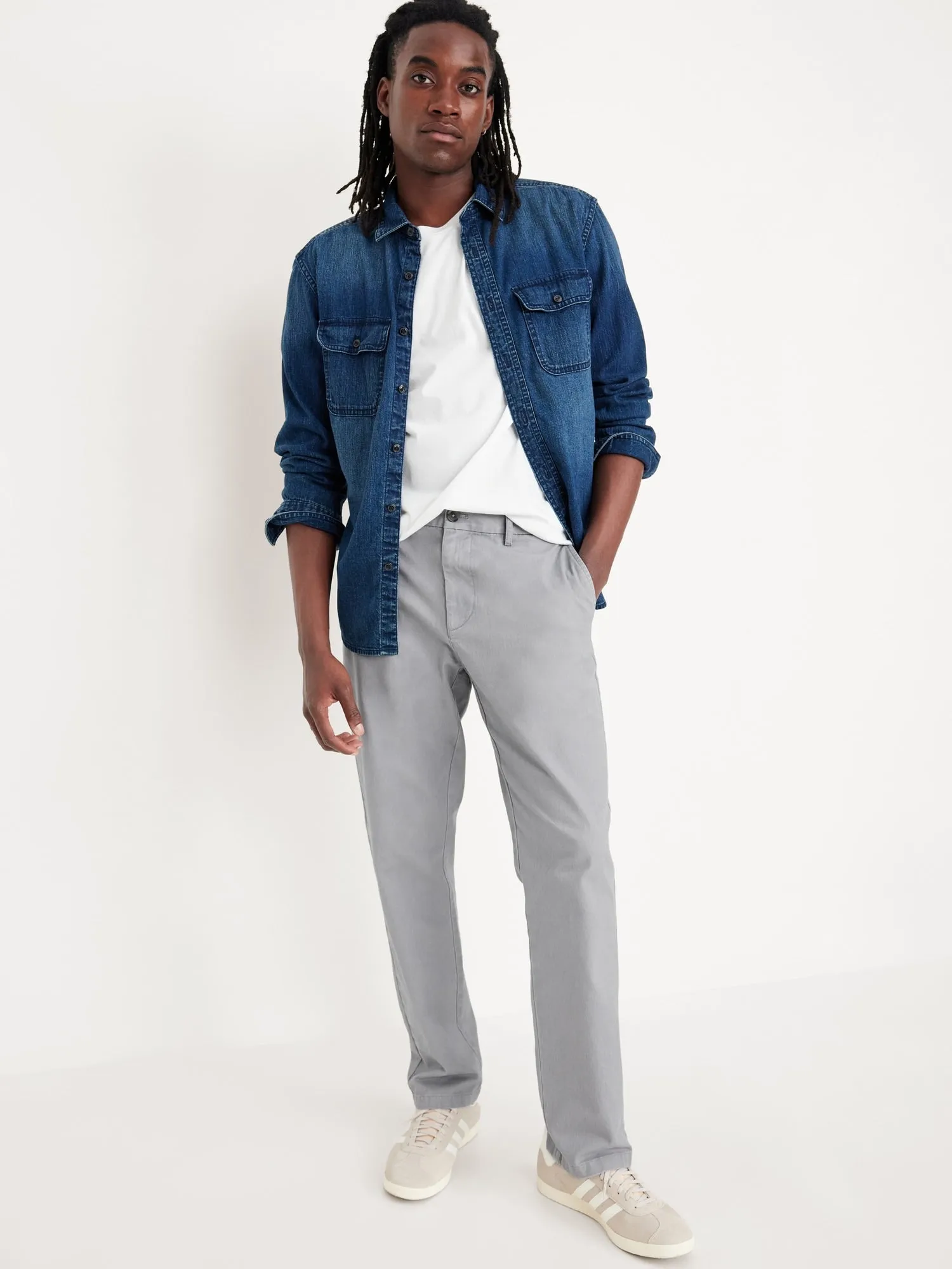 Straight Built-In Flex Rotation Chino Pants