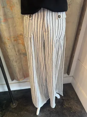 Stripe Baggy Cargo Pants