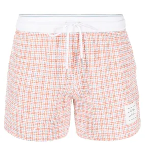 Summer Shorts In Cotton Tweed