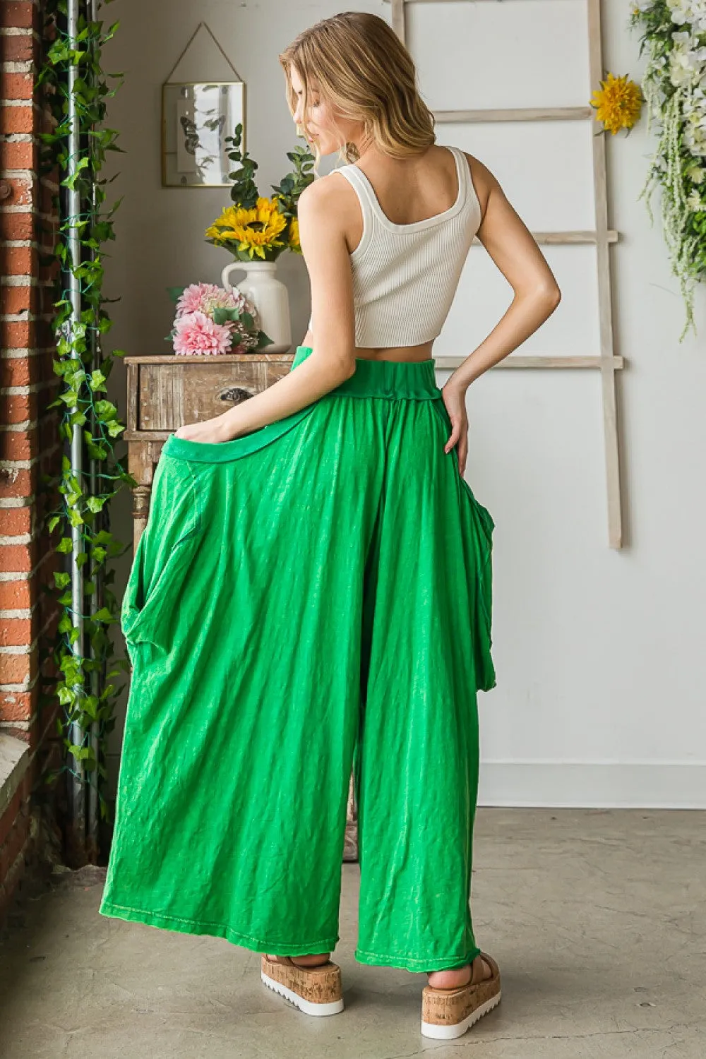 Summer Slumbers Jetty Harem Slouchy Wide Leg Pants