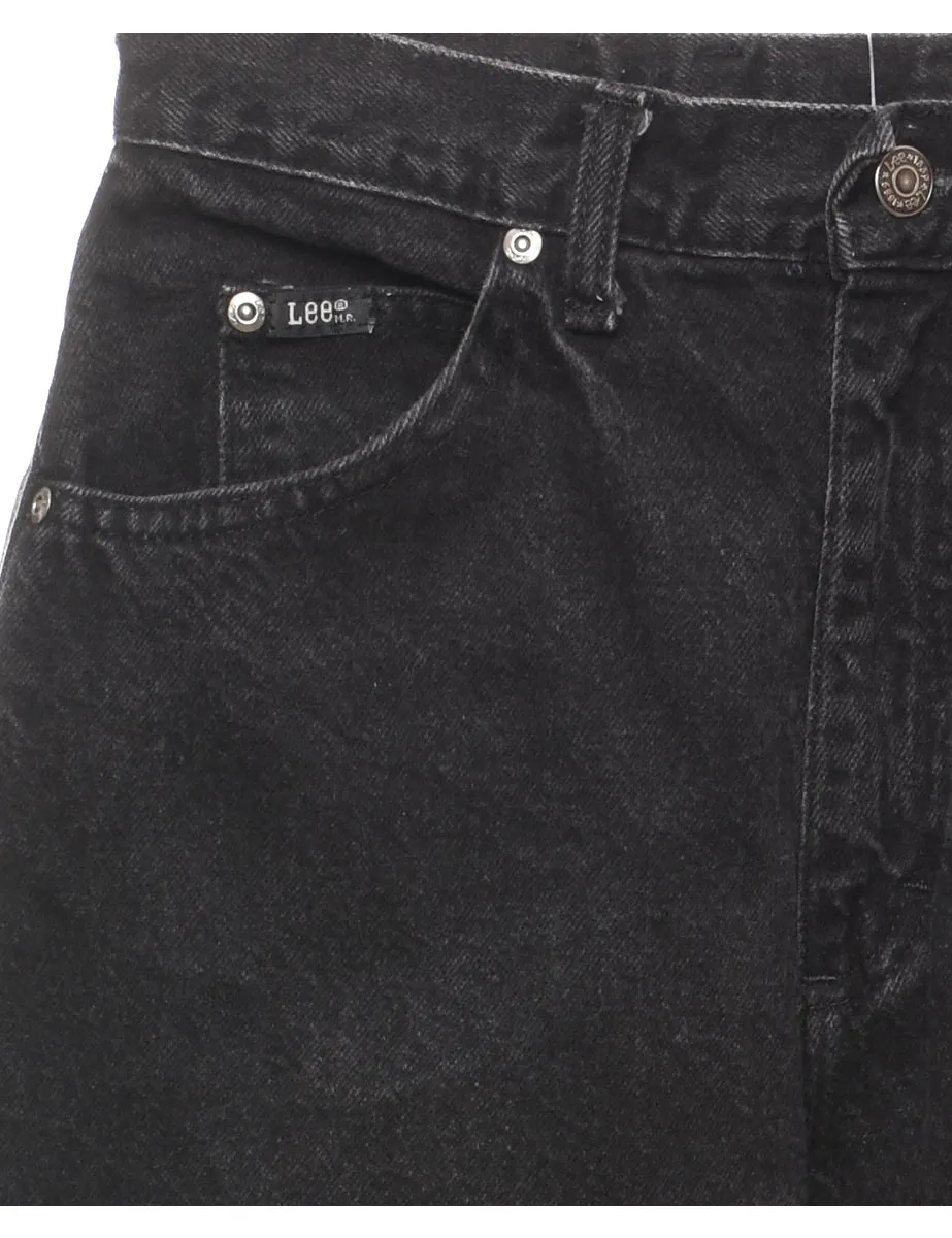 Tapered Black Lee Jeans - W25 L28