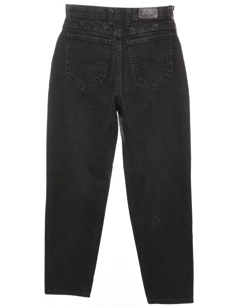 Tapered Black Lee Jeans - W25 L28