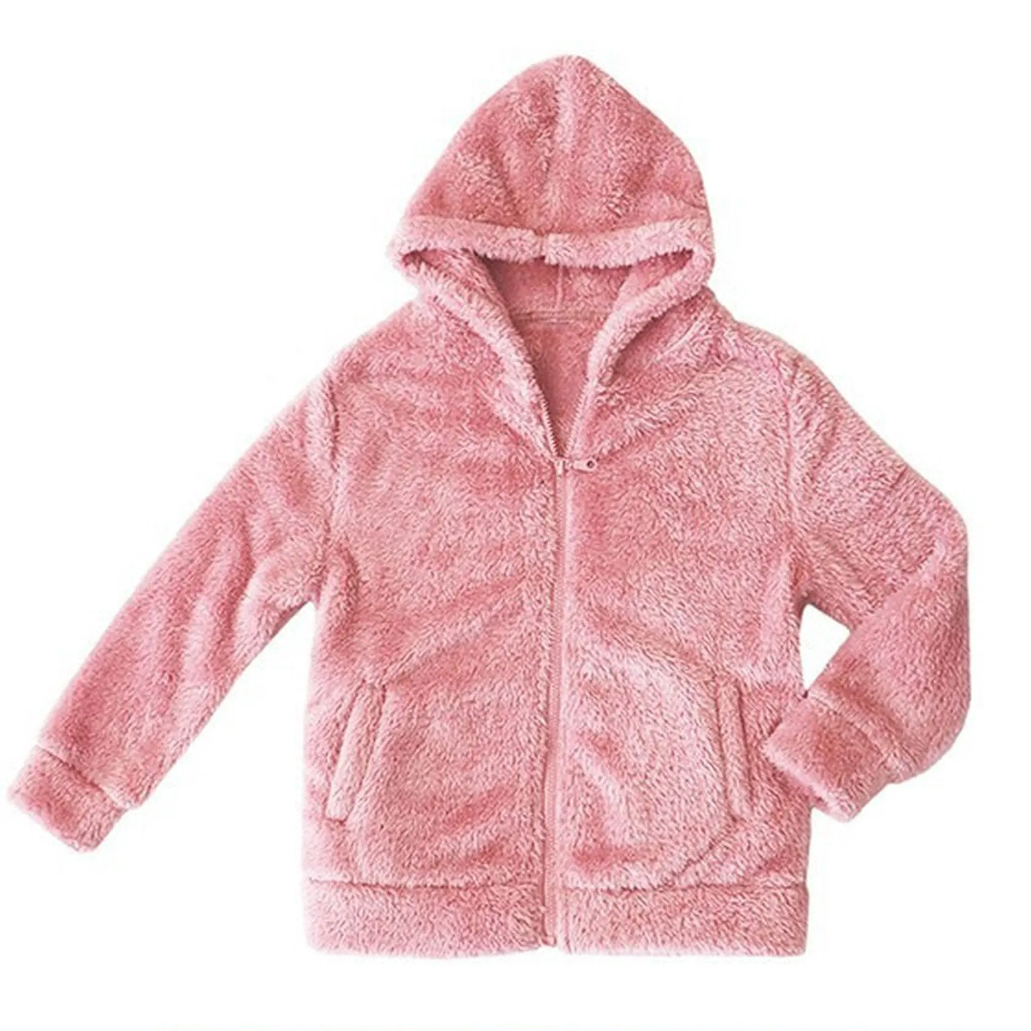 Teddy Furry Fleece Zip Jacket