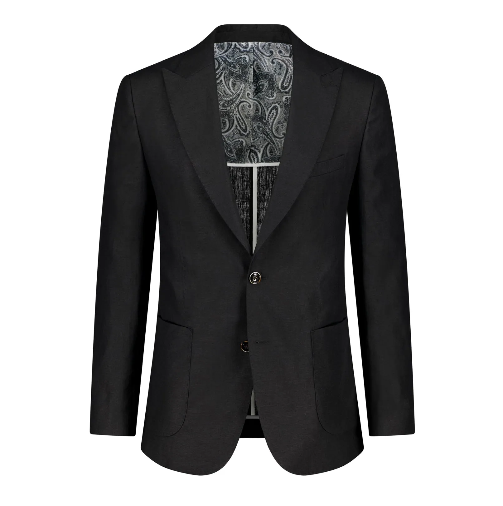 The Black Linen Jacket