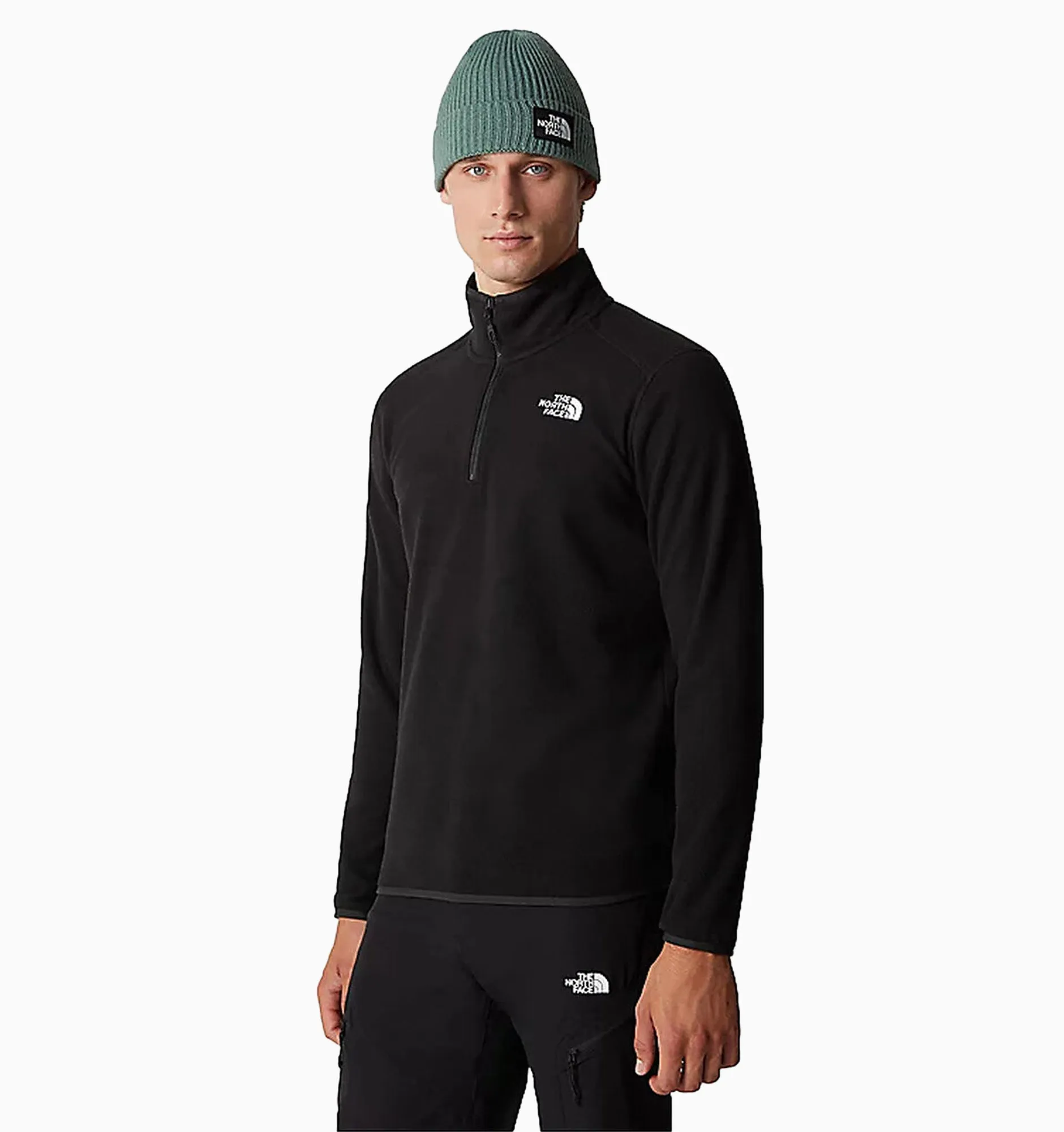 The North Face Men's 100 Glacier 1/4 Zip Fleece Jacket