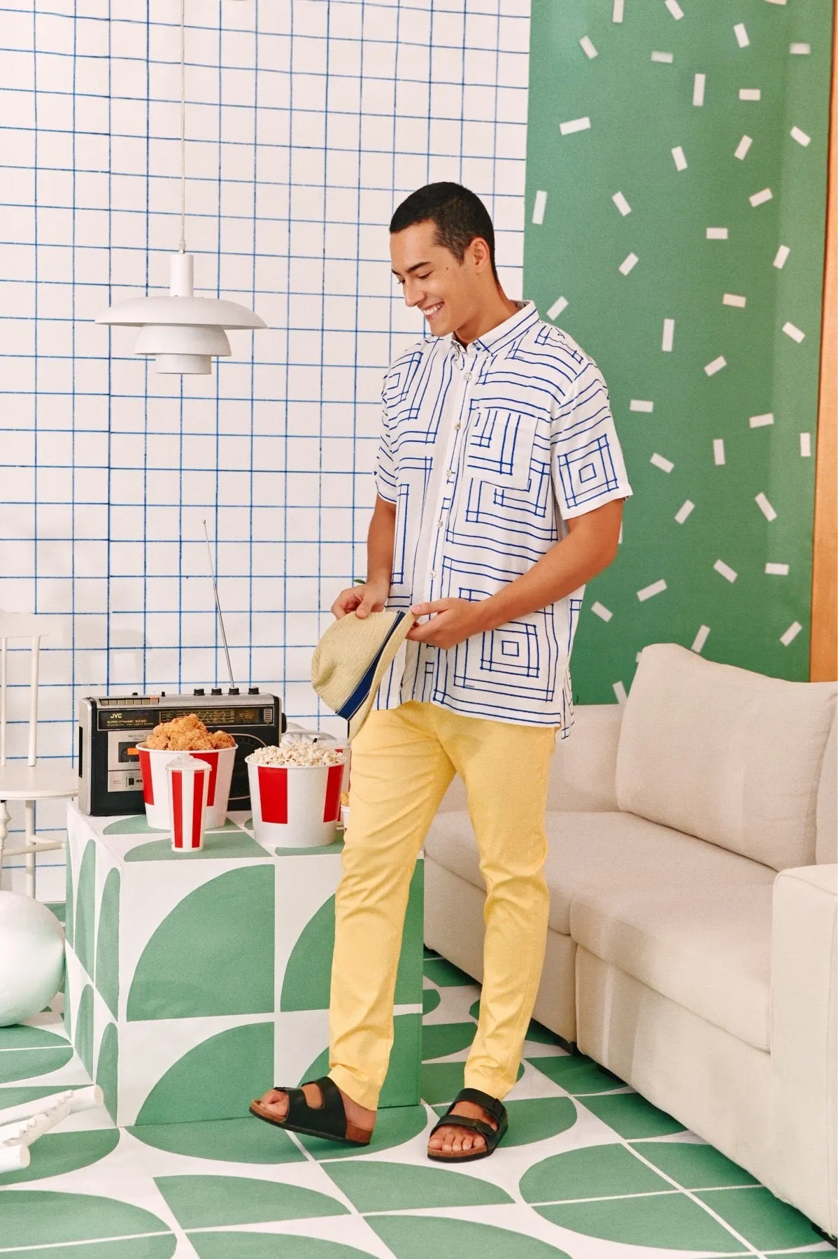 The Perfect Men Slim Fit Pants - Caramel