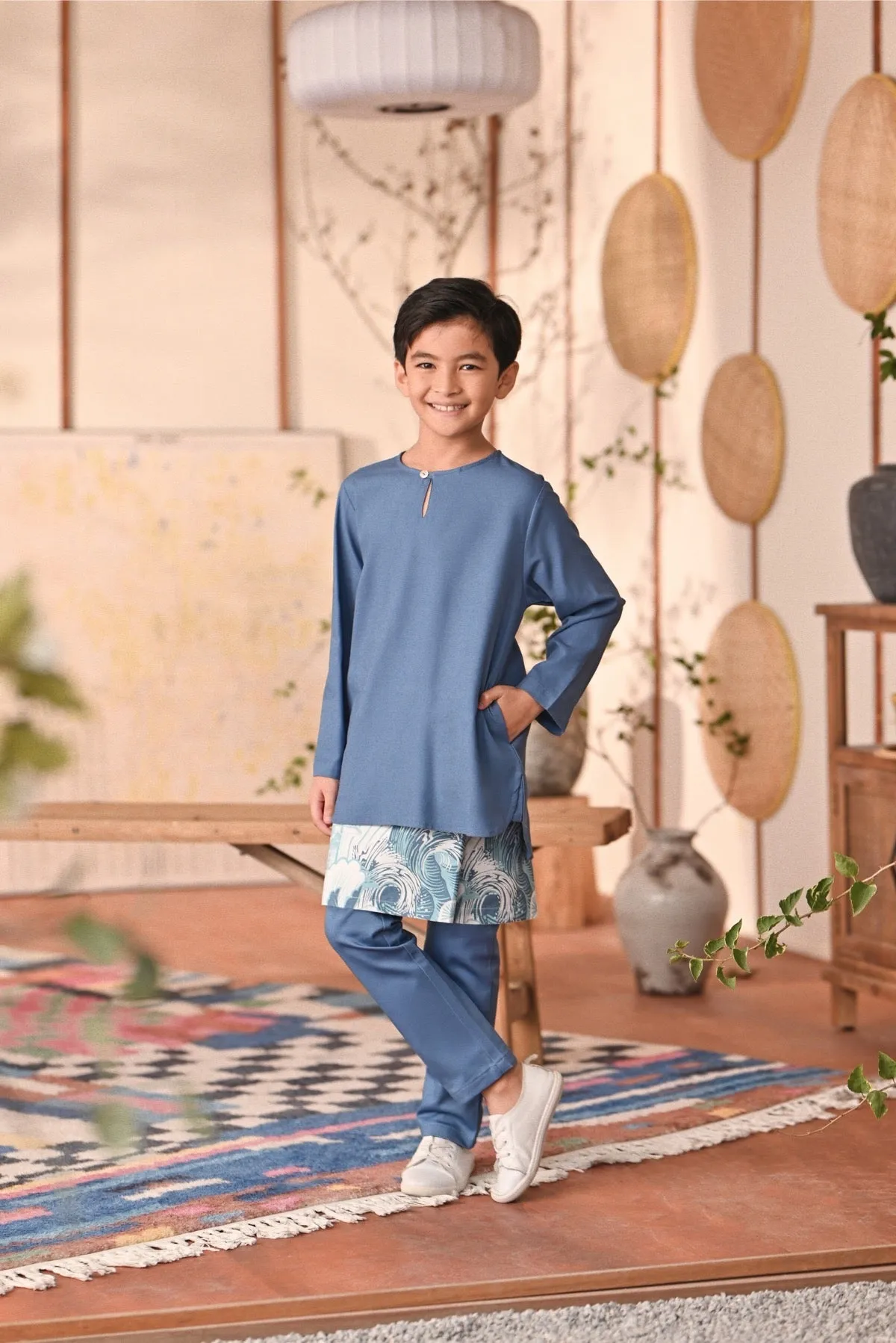 The Perfect Slim Fit Pants - Blue West