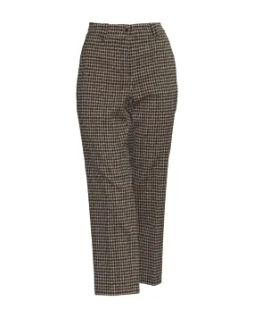 Tweed Cropped Pants