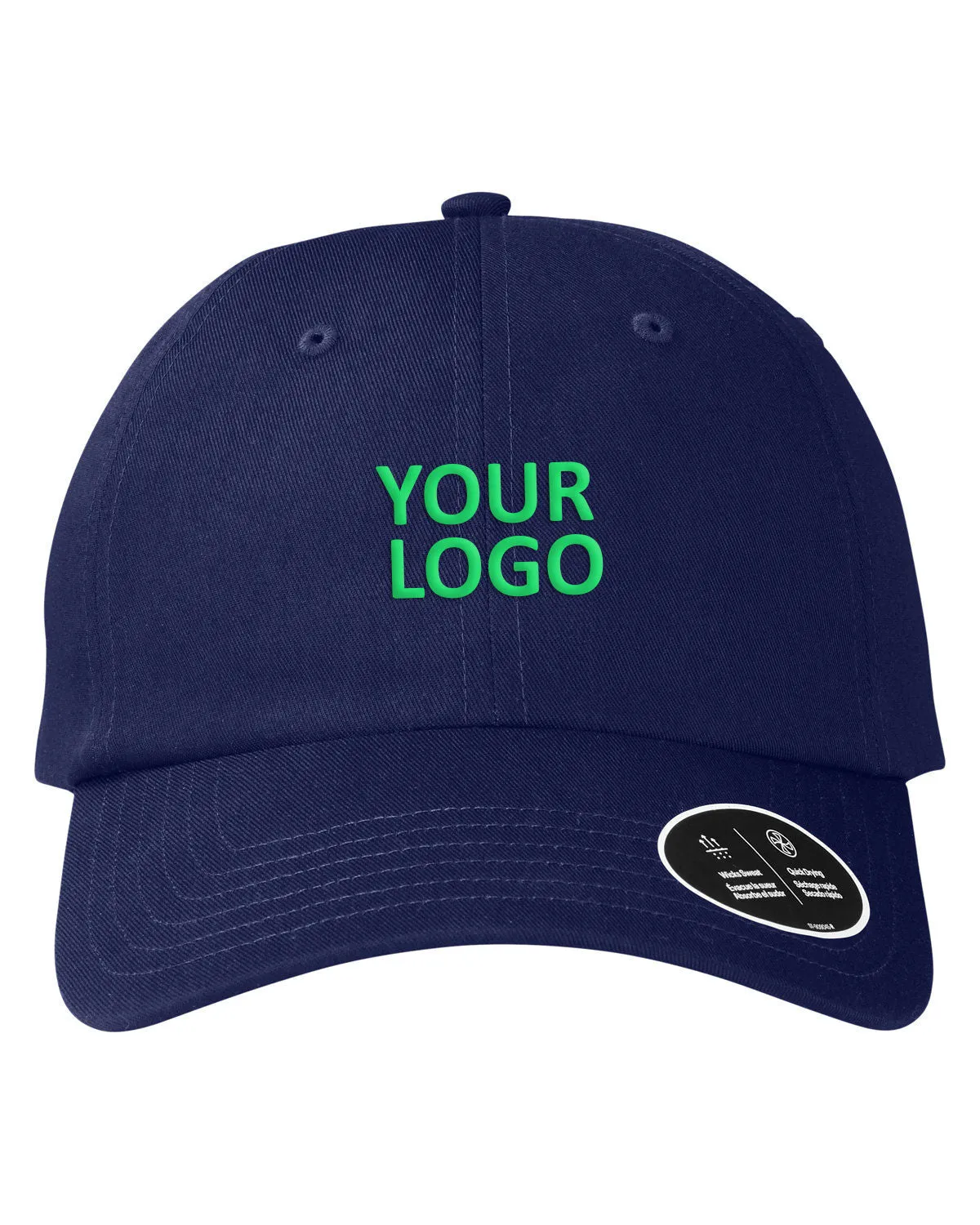 Under Armour Chino Branded Hats, Medium Navy
