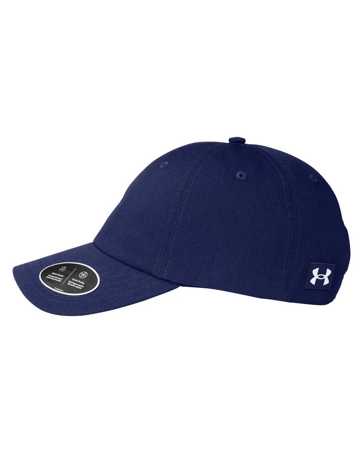 Under Armour Chino Branded Hats, Medium Navy