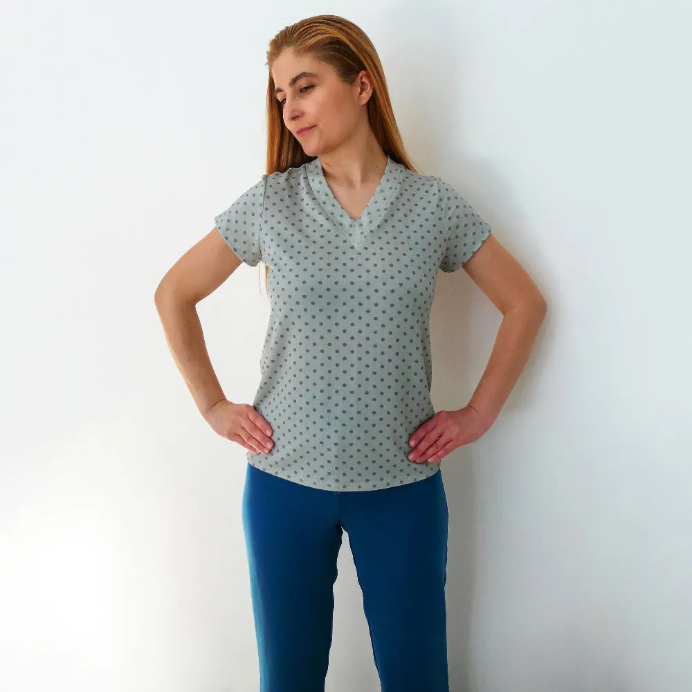 V-Neck T-Shirt Sewing Patten N.29