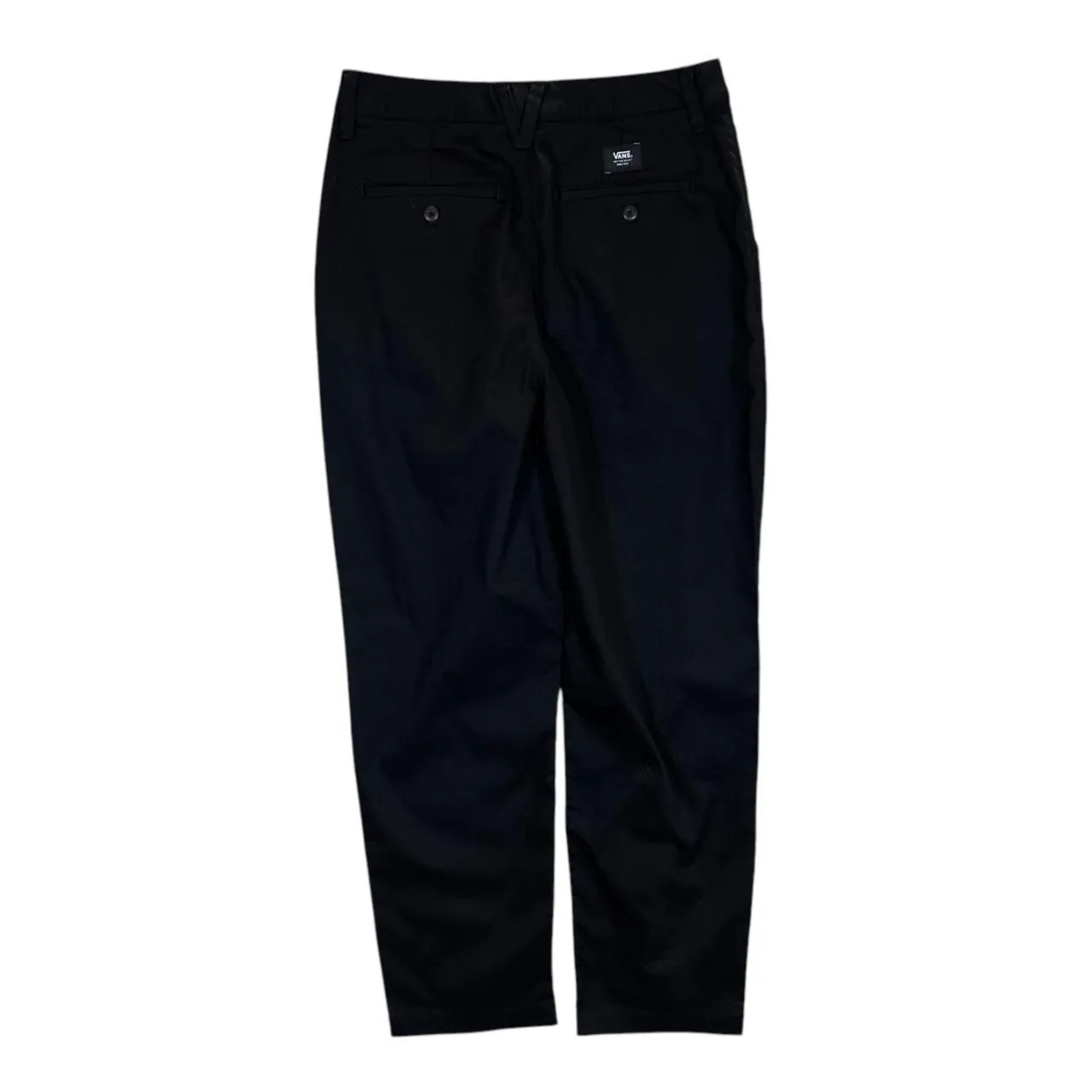 VANS Classic Black Straight Leg Skater Chino Pants Trousers
