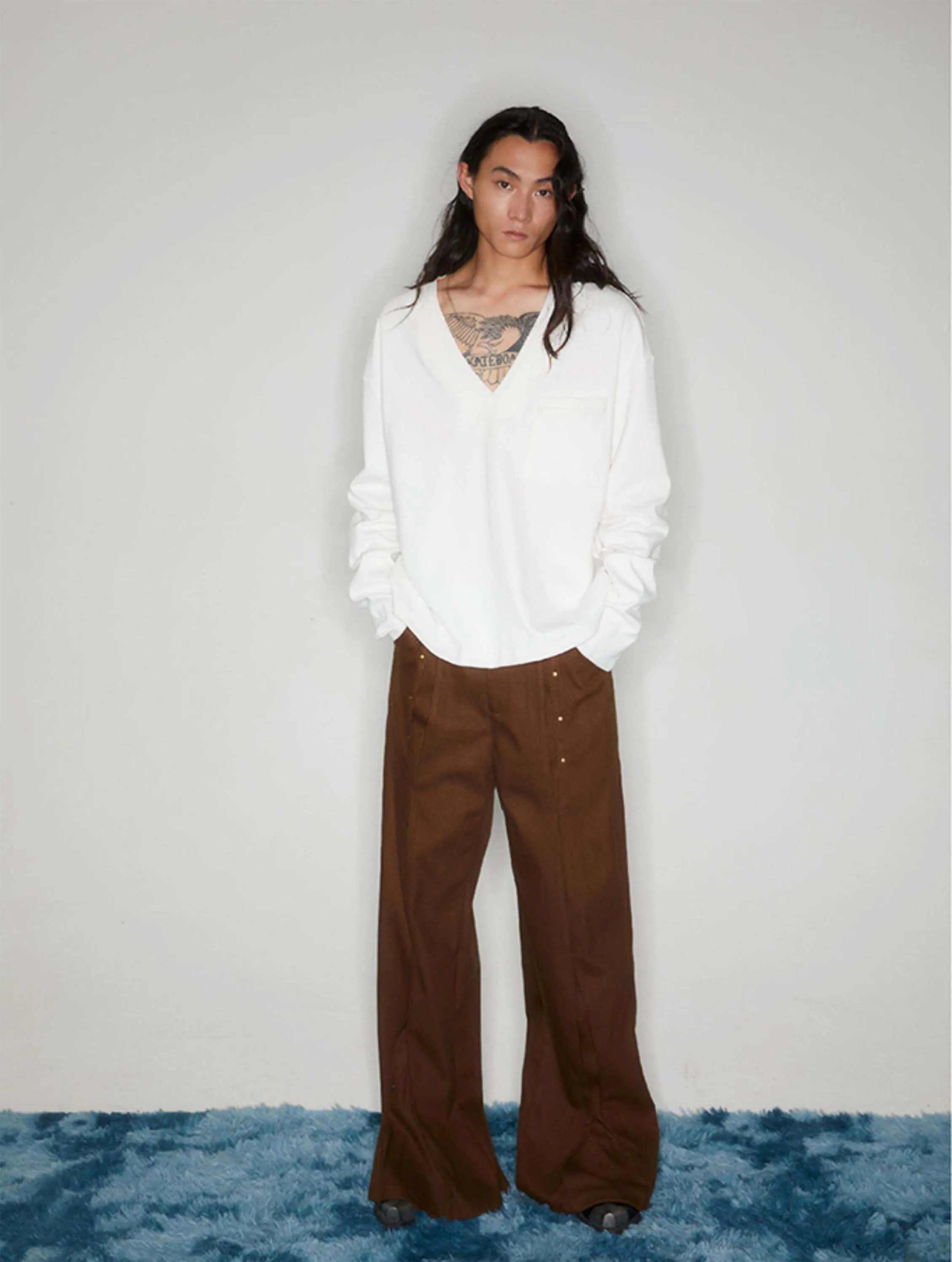 Vintage Workwear Tweed Pants