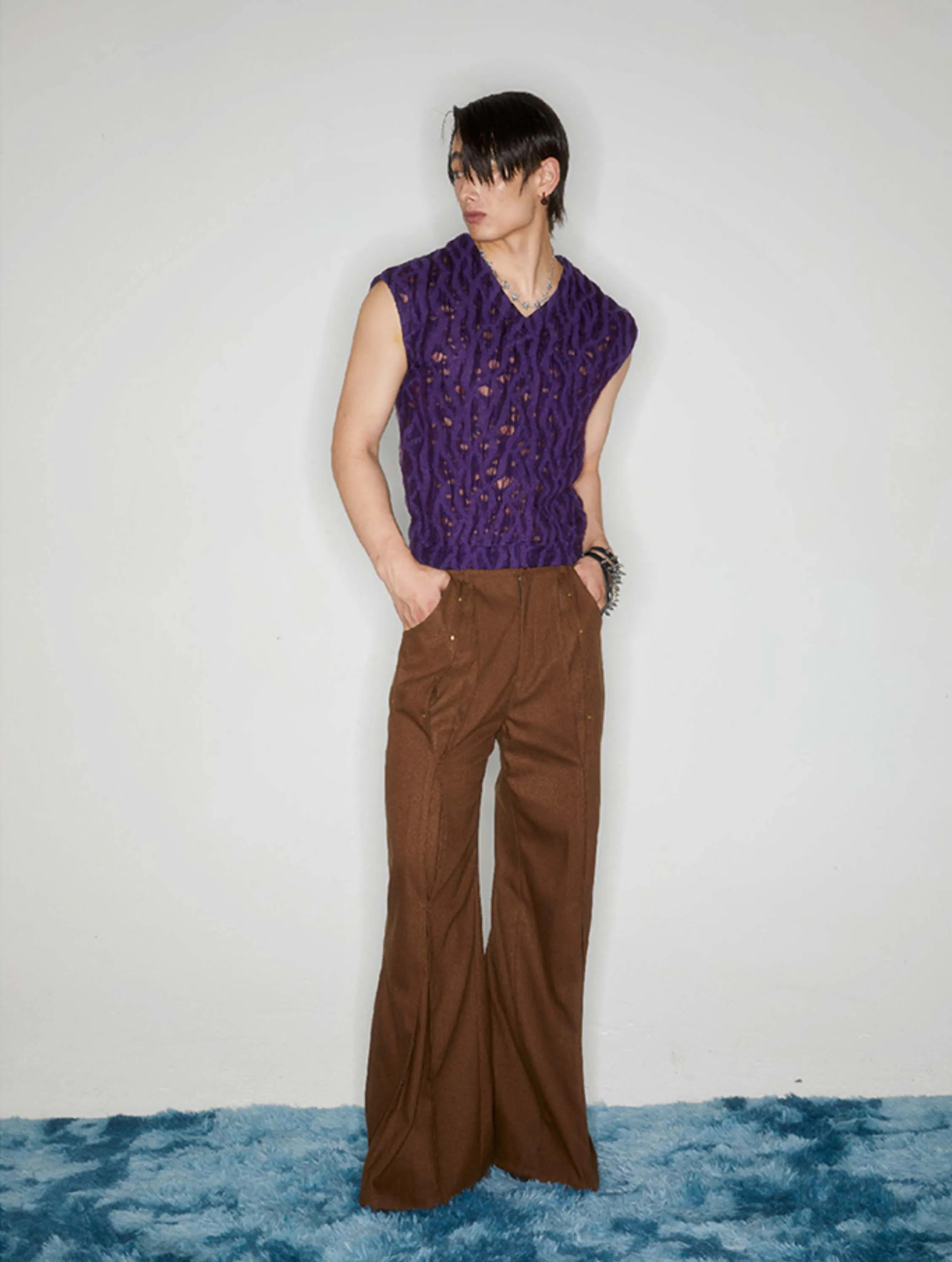 Vintage Workwear Tweed Pants