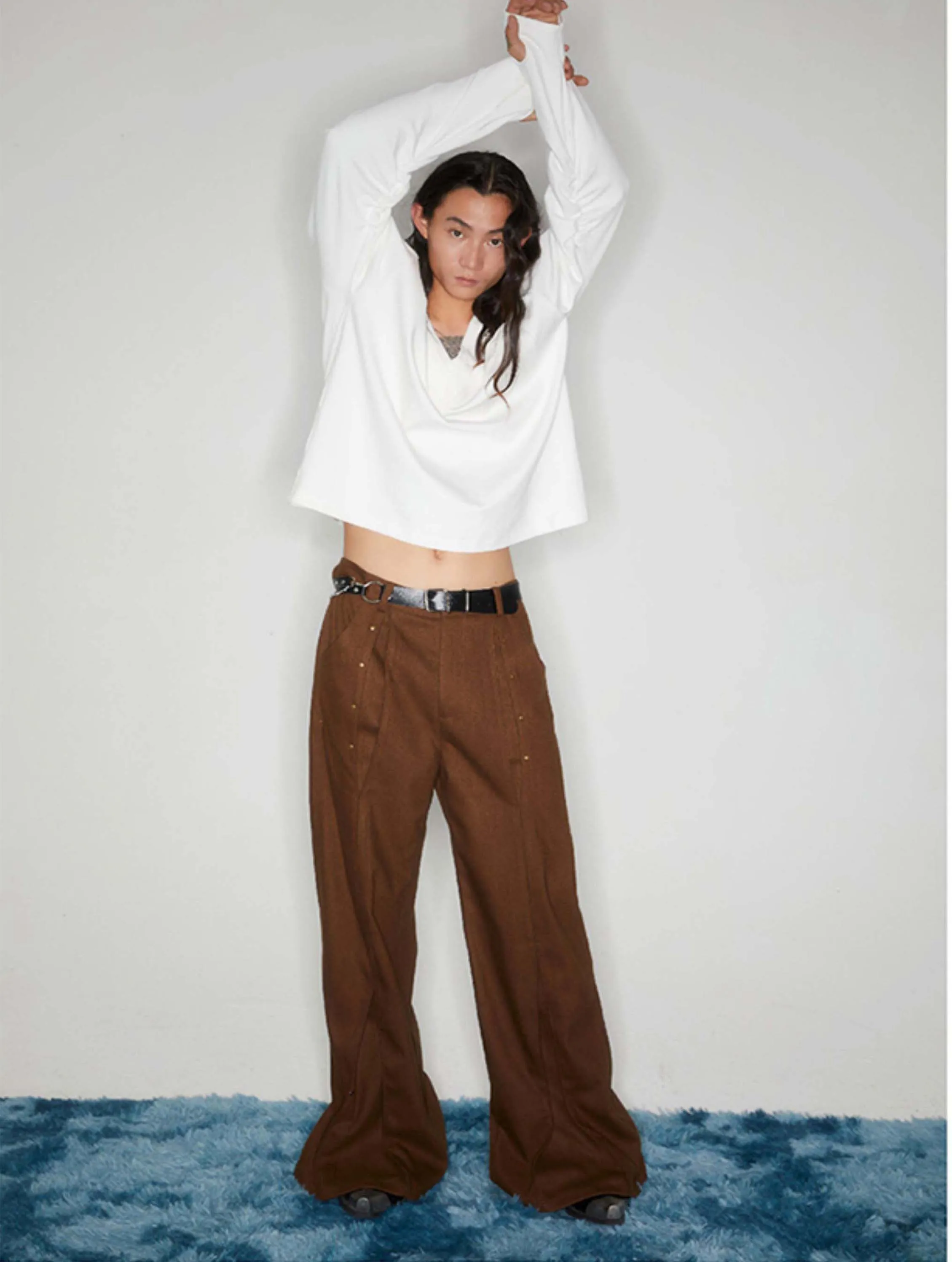 Vintage Workwear Tweed Pants