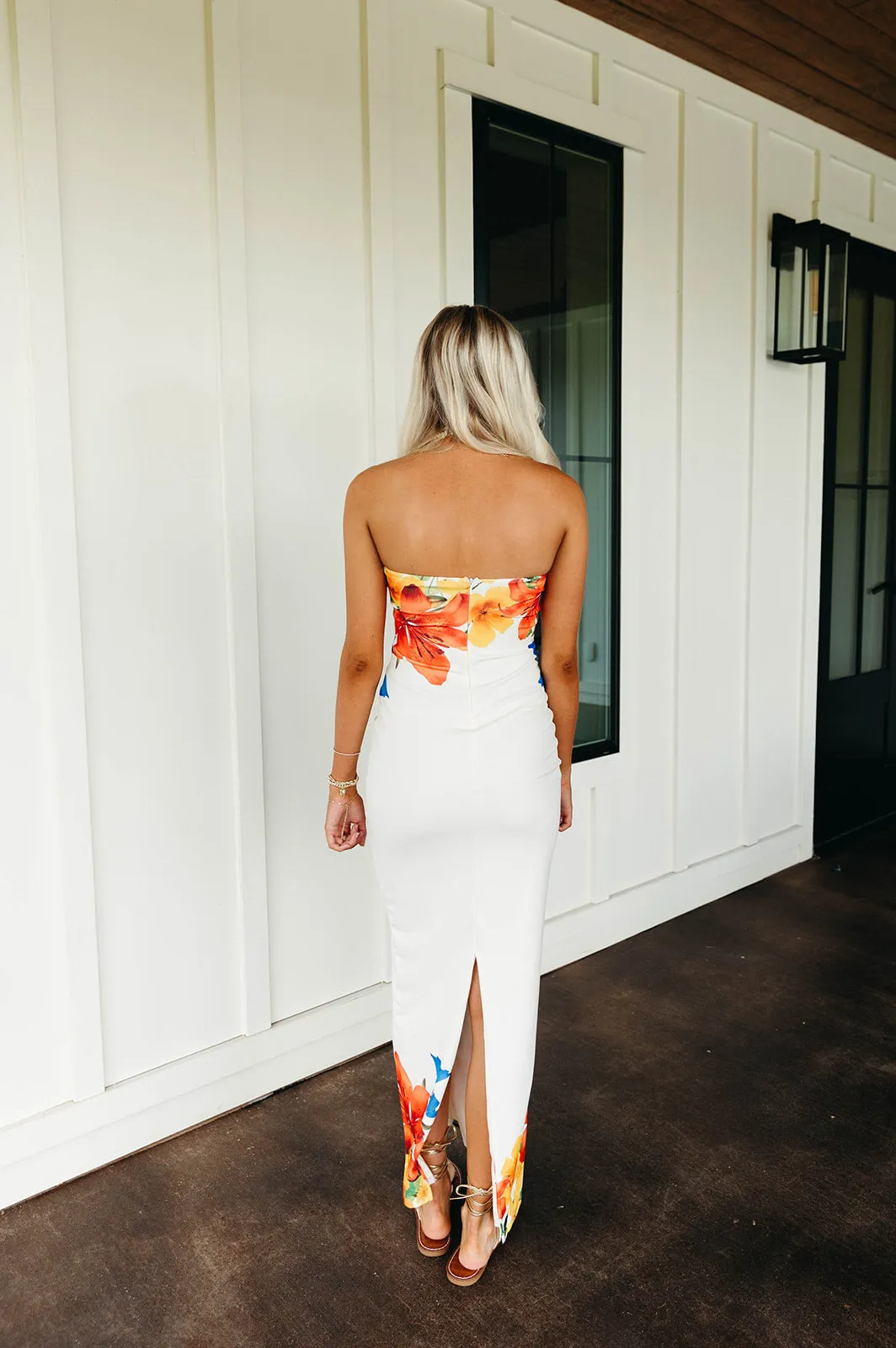 Well Dressed Maxi Dress - Off White