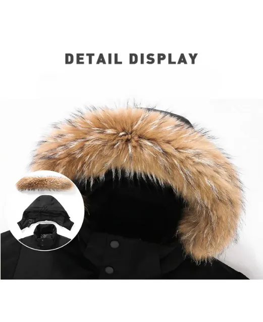 Windhor - Parka Winterjas Heren – Winddicht met Afneembare Bontkraag en Capuchon