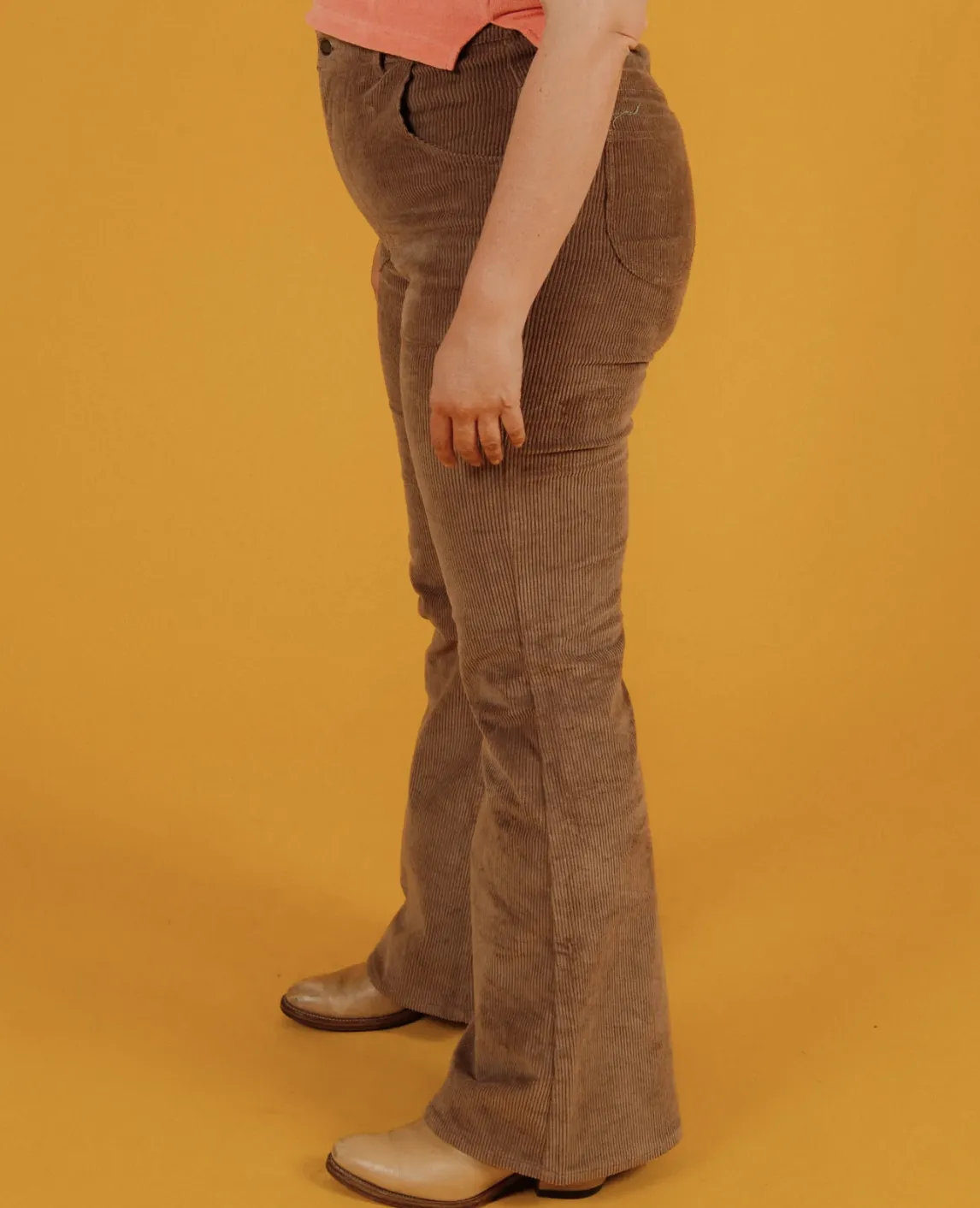 Women's Bell Bottoms - Brown