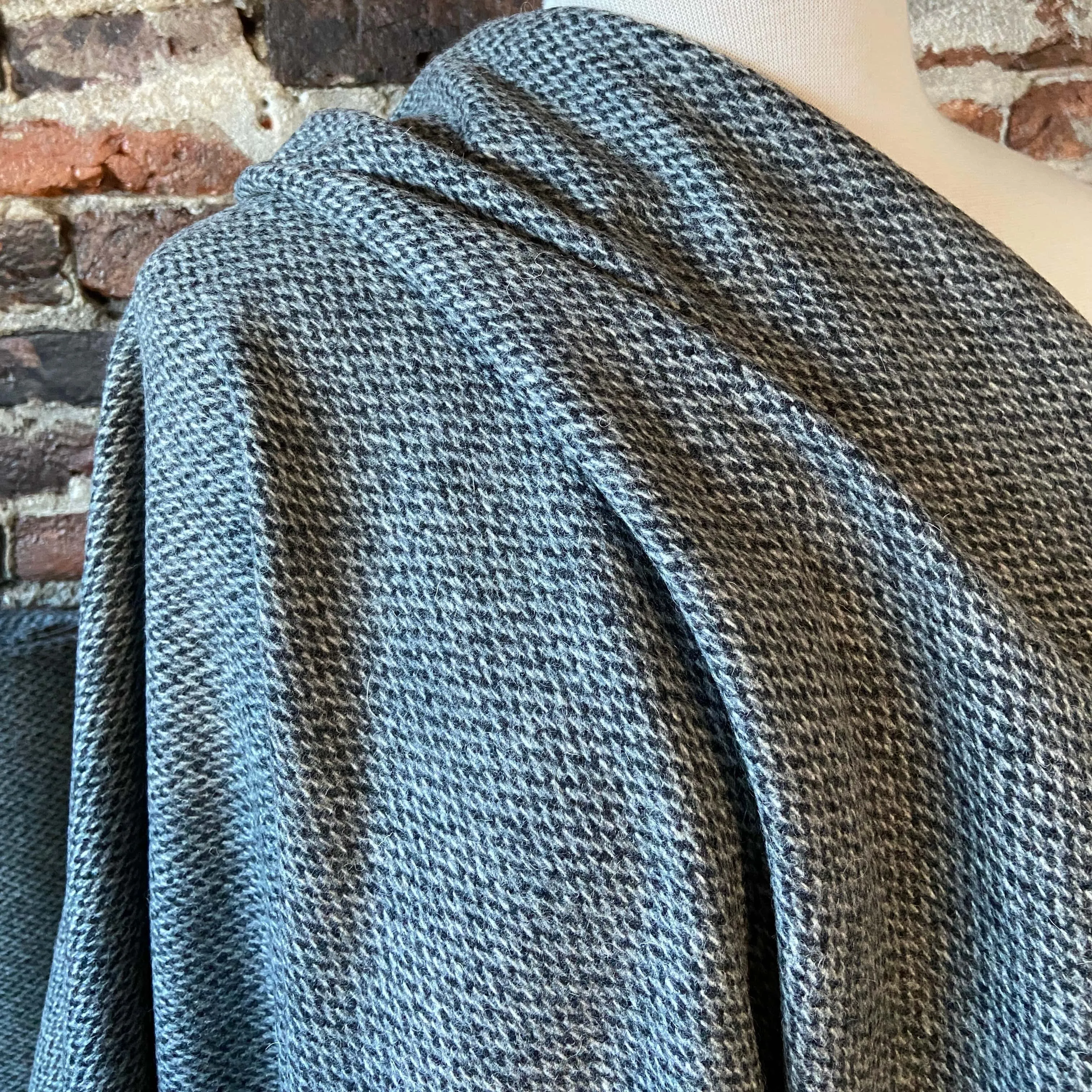 Wool Tweed in Gray