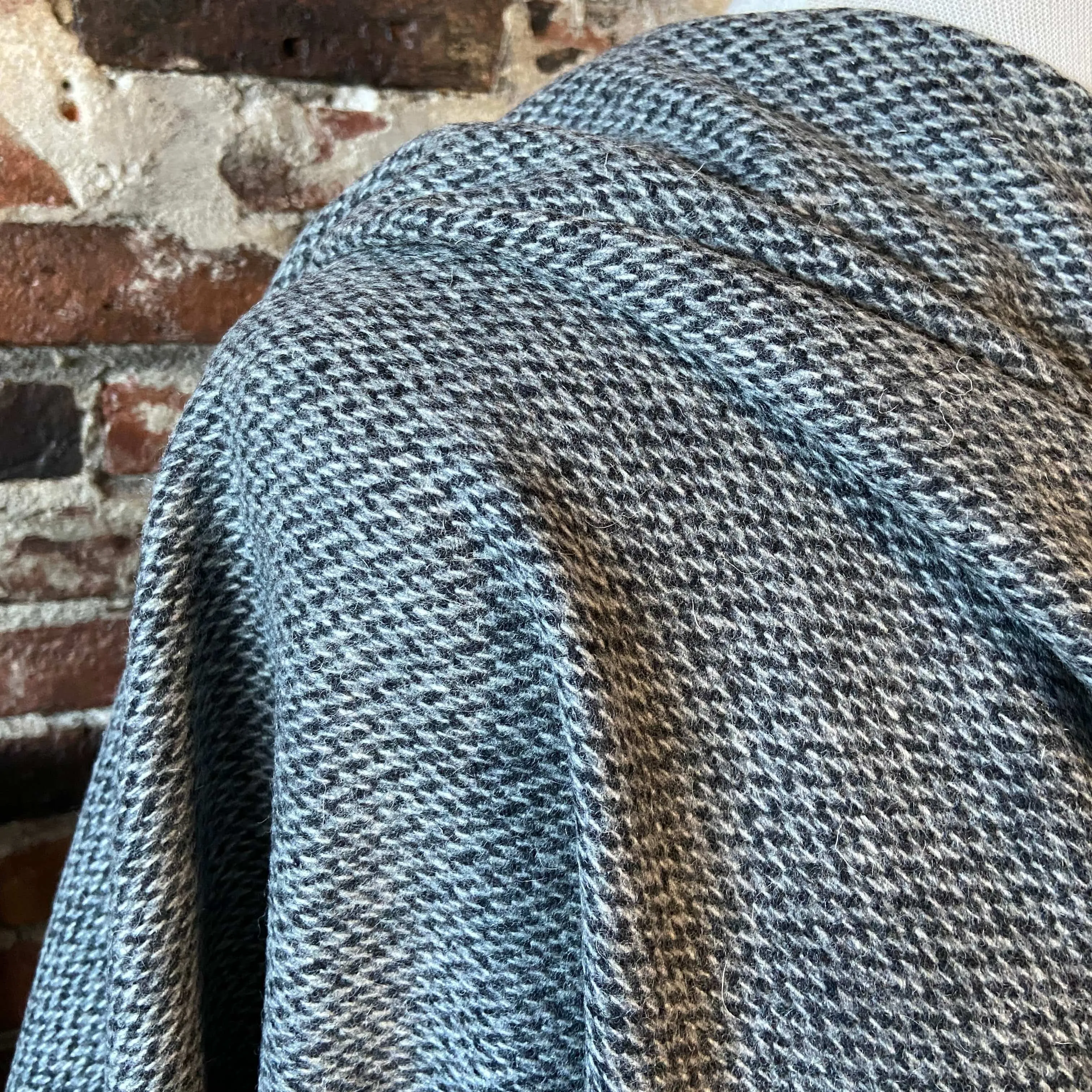 Wool Tweed in Gray